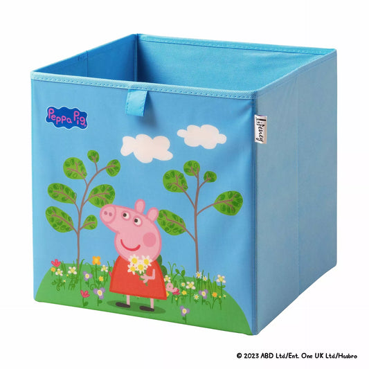 Boîte de rangement bleue Peppa compatible Kallax Lifeney Peppa Pig