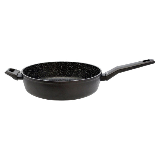 Sauteuse de cuisine 28 cm de 3,2 litres en aluminium forgé Elo Granit Solution