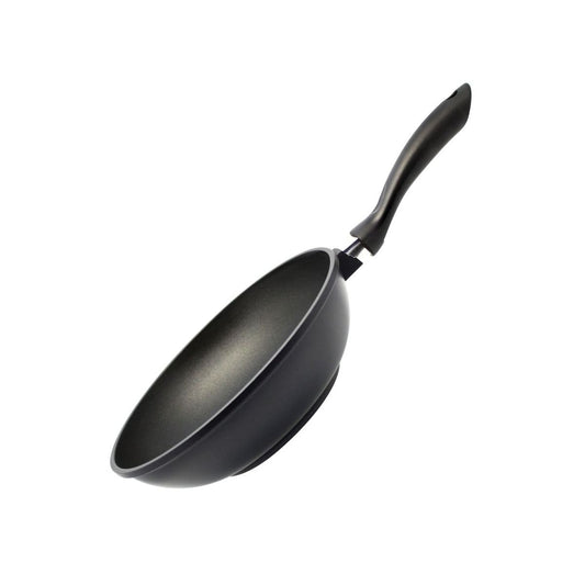 Wok 28 cm en aluminium pressé Elo Alucast