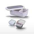 Lot de 1 lunch box 1L avec 3 boîtes à sauce Fackelmann Storage