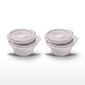 Lot de 2 lunch box 1L avec 2 ustensiles de cuisine Fackelmann Storage