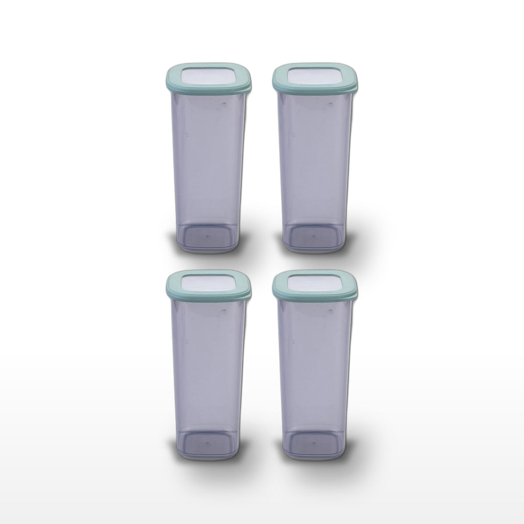 Lot de 4 boîtes hermétiques 1,75L avec 4 ustensiles de cuisine Fackelmann Storage