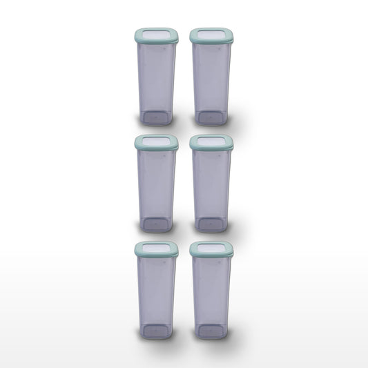 Lot de 6 Boites à Provisions 1,75 Litre Fackelmann Storage