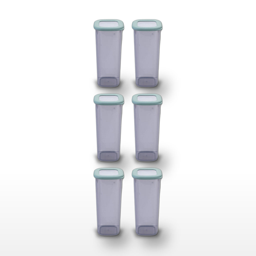 Lot de 6 boîtes hermétiques 11 cm avec 6 ustensiles de cuisine Fackelmann Storage