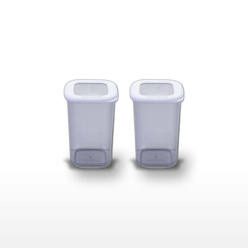 Lot de 2 boîtes hermétiques alimentaires L 11 cm Fackelmann Storage