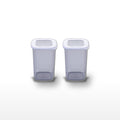 Lot de 2 boîtes hermétiques alimentaires L 11 cm Fackelmann Storage