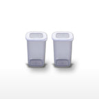 Lot de 2 boîtes hermétiques alimentaires L 11 cm Fackelmann Storage