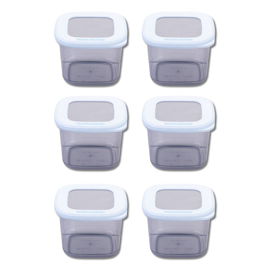 Lot de 6 Boîtes à Provisions 0,55 Litre Fackelmann Storage