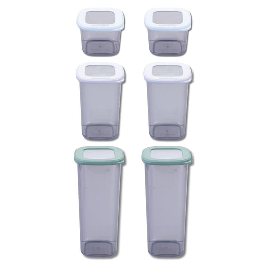 Lot de 6 Boîtes à Provisions Fackelmann Storage