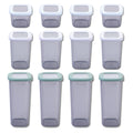 Lot de 8 boîtes hermétiques 11 cm avec 4 boîtes à provisions Fackelmann Storage