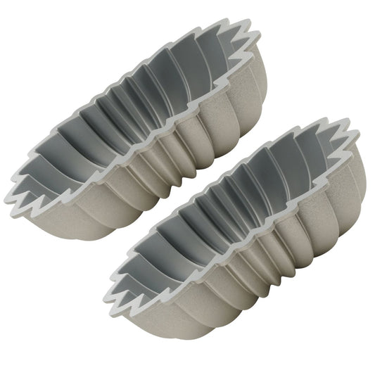 Ensemble de 2 Moules à gâteaux ovale 27,5 x 16 cm Dr.Oetker Back-Kunst