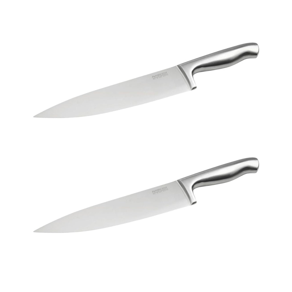 Set de 2 couteaux de chef 33 cm en inox Nirosta Star