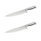 Set de 2 couteaux de chef 33 cm en inox Nirosta Star