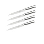 Ensemble de 4 Couteaux de cuisine professionnel 24 cm lame crantée Nirosta Star