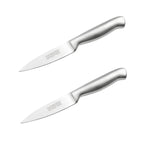 Ensemble de 2 Couteaux d'office en inox 20 cm en tout Nirosta Star