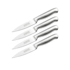 Ensemble de 4 Couteaux d'office en inox 20 cm en tout Nirosta Star
