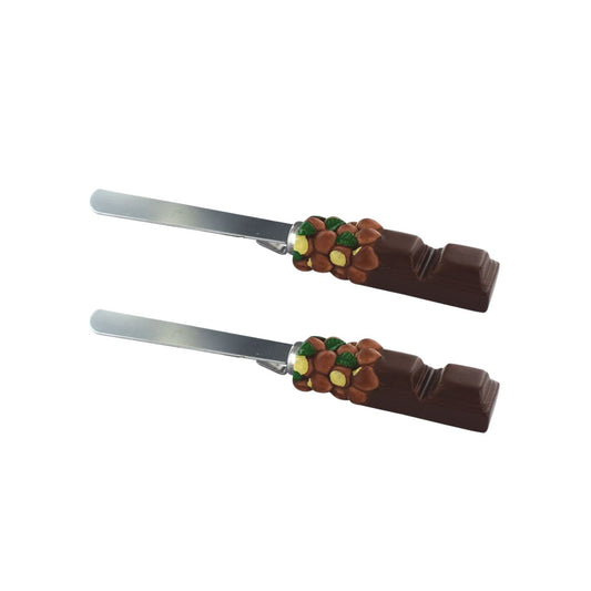 Ensemble de 2 Spatules pour pâte à tartiner 19 cm Fackelmann