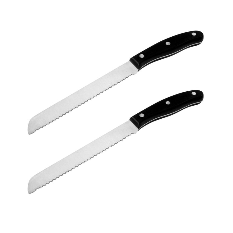 Set de 2 couteaux à pain 31 cm en inox Nirosta Fit
