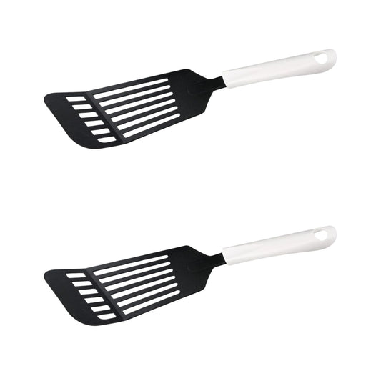 Ensemble de 2 Spatules de cuisine ajourée 32 cm Fackelmann Arcadalina