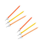 Lot de 2 bougies anniversaire Fackelmann Rio party