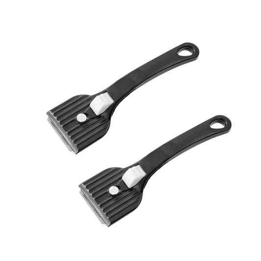 Racloir pratique en acier Lot de 2, 16 cm racloir anti-rayures et multifonction pour un usage quotidien Fackelmann Tecno