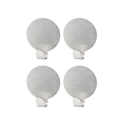 Lot de 4 crochets adhésifs muraux Fackelmann Tecno
