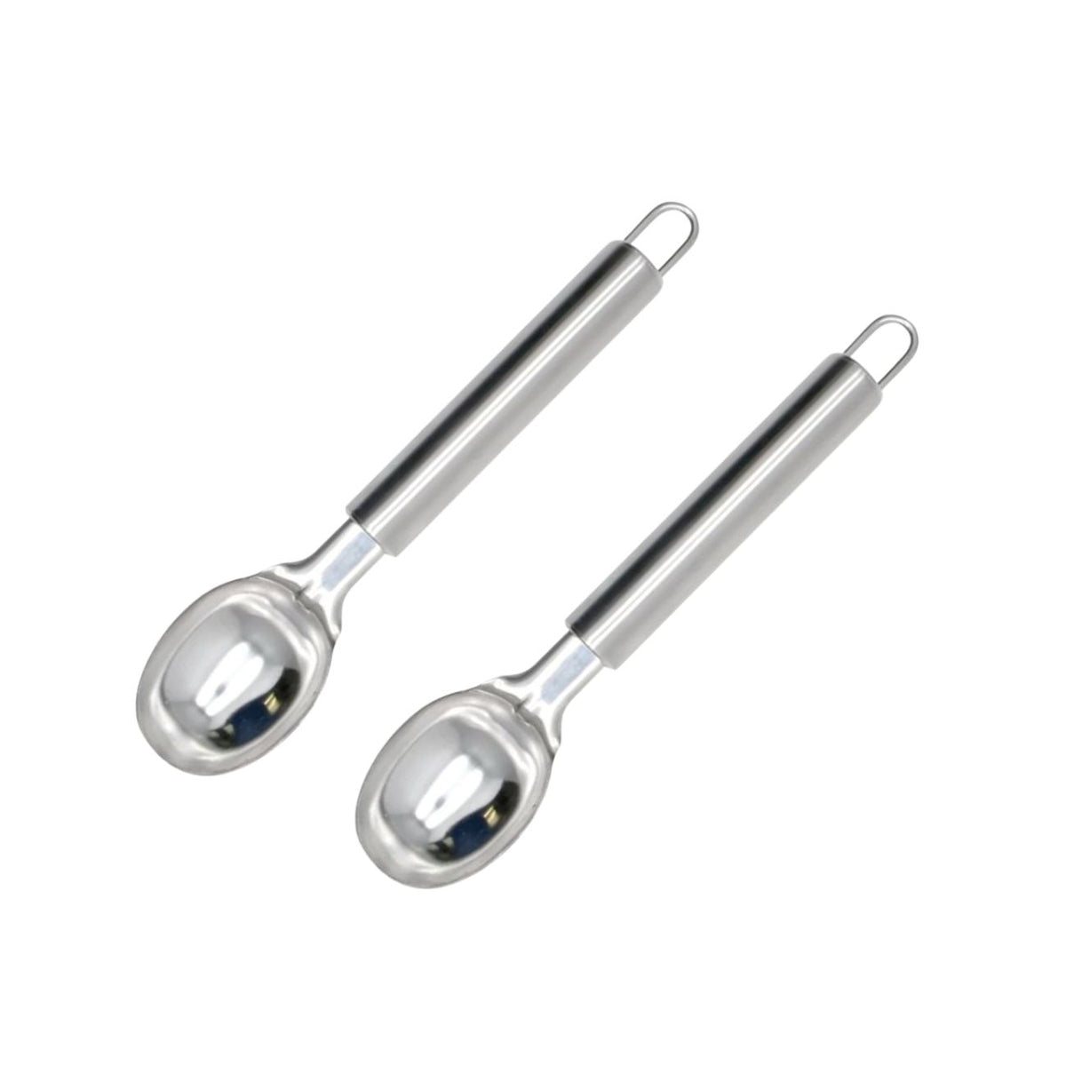 Set de 2 cuillères à glace inox Fackelmann Elemental