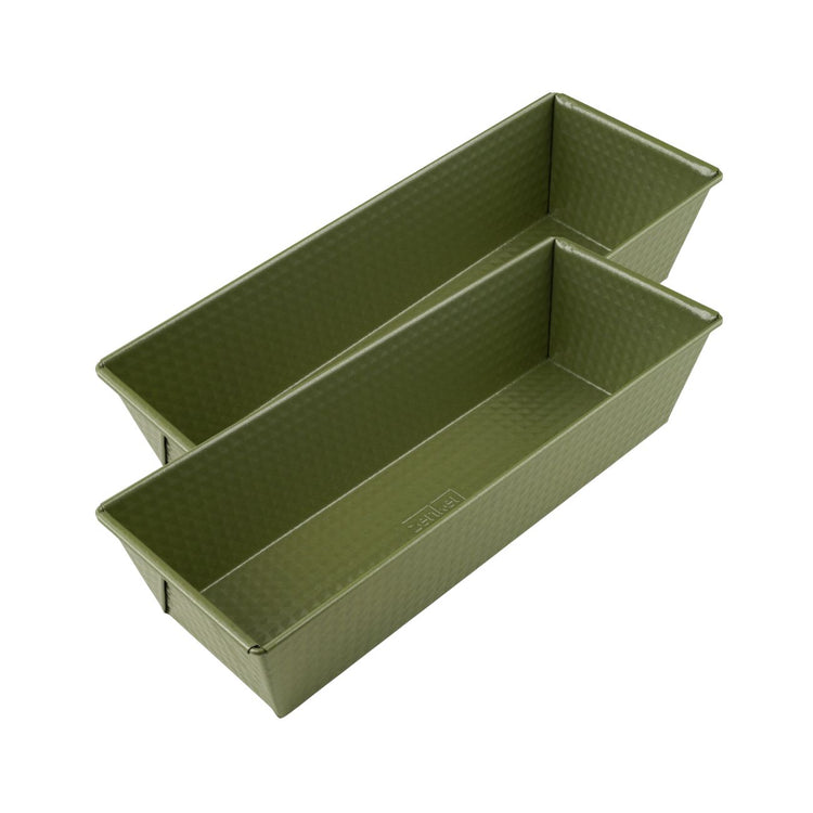 Ensemble de 2 Moules à cake vert 30 cm Zenker Green Vision
