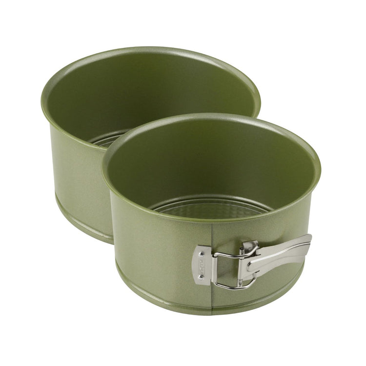 Ensemble de 2 Moules à panettone à charnière 18 cm Zenker Green Vision