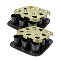 Lot de 2 moules à gâteaux 29/29 cm en acier Zenker Bake Click and Go