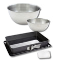 Set de 4 ustensiles de pâtisserie moule à gâteaux bols et spatule Zenker Deluxe