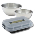 Set de 4 ustensiles de pâtisserie moule à gâteaux 2 bols et spatule de cuisine Zenker Bake Click and Go