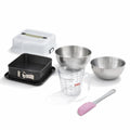 Set de 5 ustensiles de pâtisserie moule à gâteaux bols spatule et verre doseur Zenker Bake Click and Go