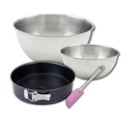 Set de 3 ustensiles de pâtisserie en acier et plastique PerfectBack+ PerfectBack+ Zenker PerfectBack+