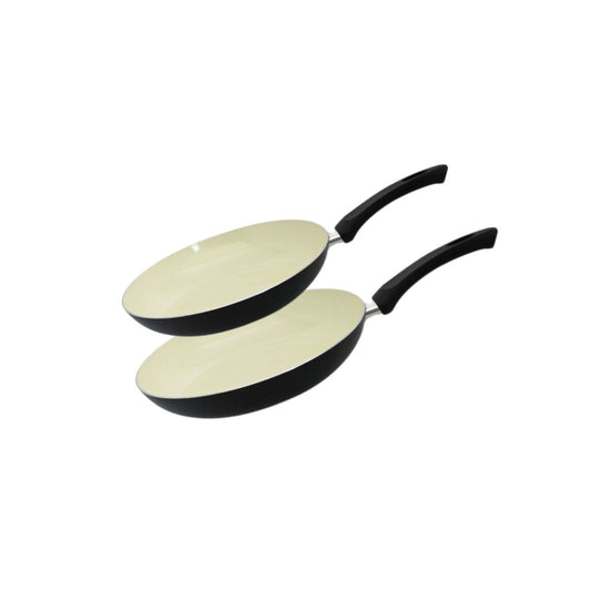 Set de 2 Poêles 20 et 24 cm céramique sans PFAS Pure Ceramica Elo