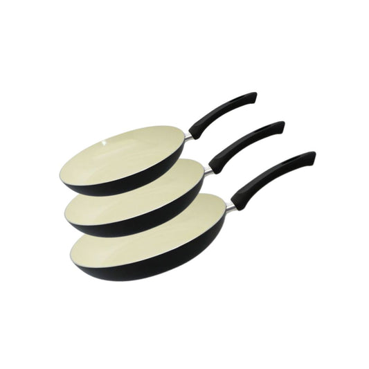 Set de 3 Poêles 20, 24 et 28 cm céramique sans PFAS Elo Pure Ceramica