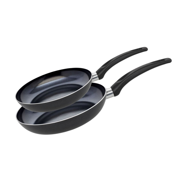 Set de 2 Poêles 28 et 32 cm céramique sans PFAS Elo Prima Cucina