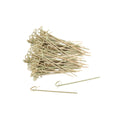 Lot de 100 pics à brochettes en bambou de 10 cm Fackelmann Wood Edition