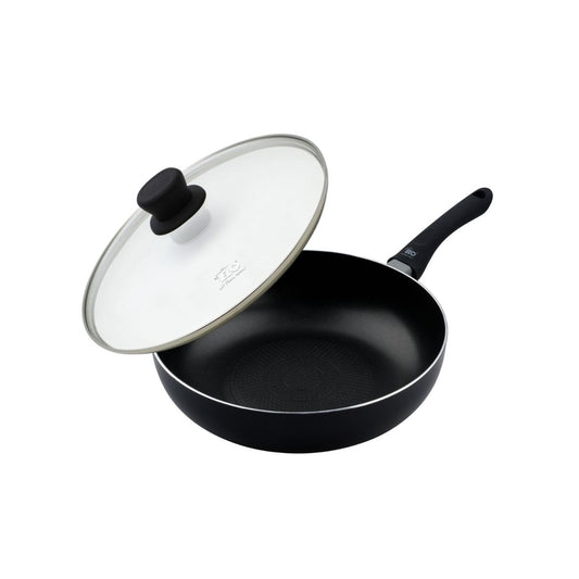 Wok en aluminium et couvercle de 28 cm Elo Smart Life