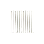 Lot de 12 fourchettes à crustacé en acier inoxydable 18,5 cm Fackelmann