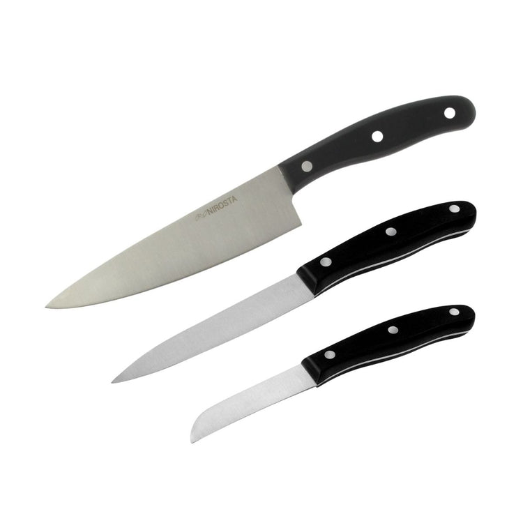 Ensemble de 3 couteaux de cuisine Nirosta Fit