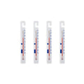Lot de 4 thermomètres pour réfrigérateur/congélateur Fackelmann Tecno