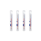 Lot de 4 thermomètres pour réfrigérateur/congélateur Fackelmann Tecno
