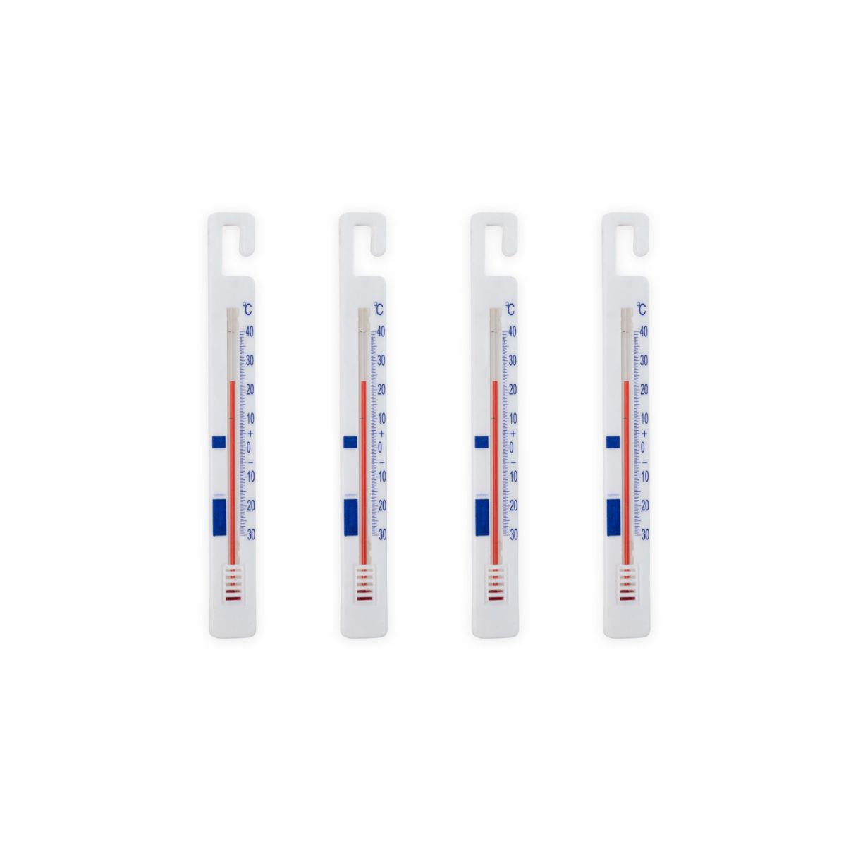 Lot de 4 thermomètres pour réfrigérateur/congélateur Fackelmann Tecno