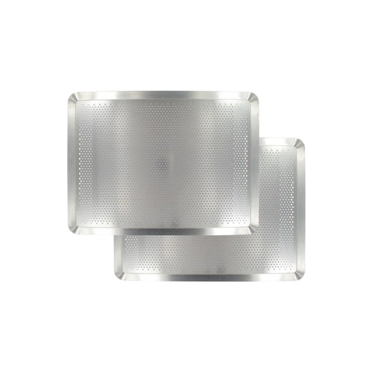 Lot de 2 plaques à pâtisserie perforées en aluminium Zenker Special Cooking