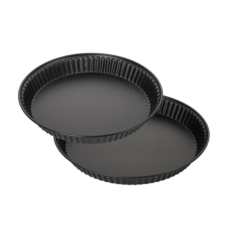 Set de 2 moules à tartes ou quiches de 28 cm et 30 cm Zenker Spécial Countries