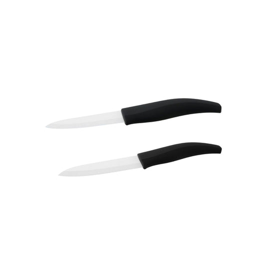 Set de 2 couteaux de cuisine lame en céramique Nirosta