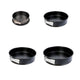 Set de 4 moules à manqué à charnière 18 cm + 24 cm + 26 cm + 28 cm Dr.Oetker Tradition