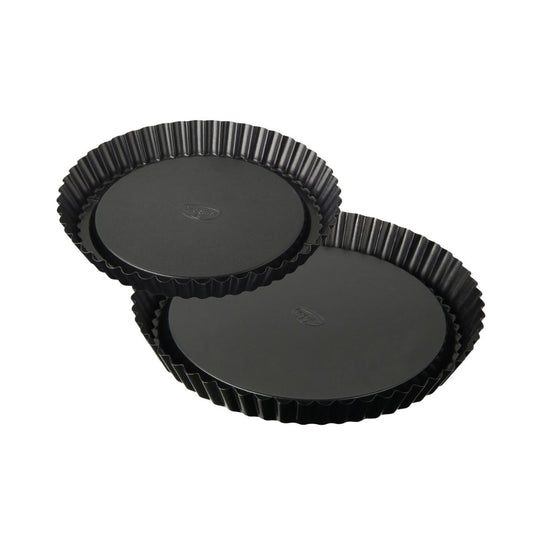 Set de 2 moules à tarte renversée 22 cm et 28 cm Dr Oetker tradition