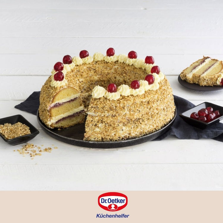 Ensemble de 2 Moules à savarin 26 cm Dr. Oetker Back Liebe